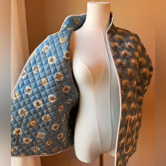 NWT Victoria Dunn quilted jacket - Picture 3 of 6